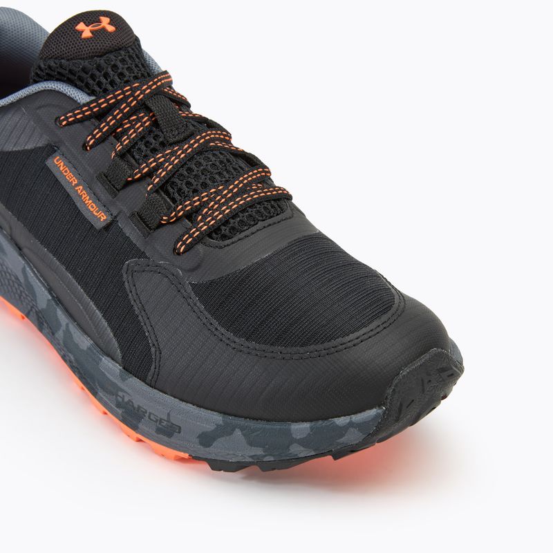 Мъжки обувки за бягане Under Armour Charged Bandit Trail 3 black/black/orange blast 7