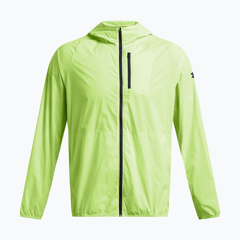 Мъжко яке за бягане Under Armour Launch Lightweight morph green/tetra grey/black 3