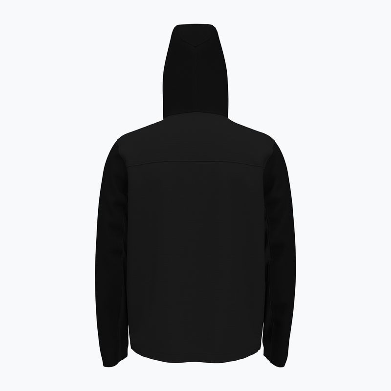 Мъжко яке за тренировки Under Armour Shield Hooded black/white 2