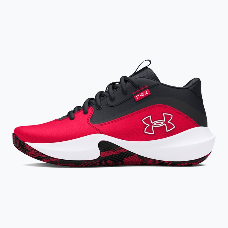 Детски баскетболни обувки Under Armour GS Lockdown 7 red/black/white 9