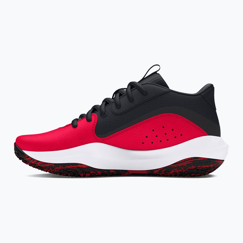 Детски баскетболни обувки Under Armour GS Lockdown 7 red/black/white 10