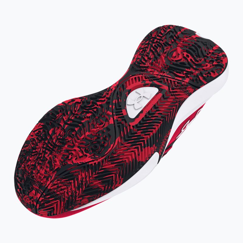 Детски баскетболни обувки Under Armour GS Lockdown 7 red/black/white 12