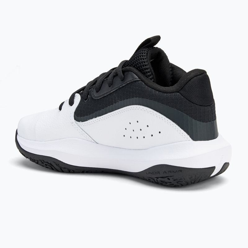 Детски баскетболни обувки Under Armour GS Lockdown 7 white/black/black 3