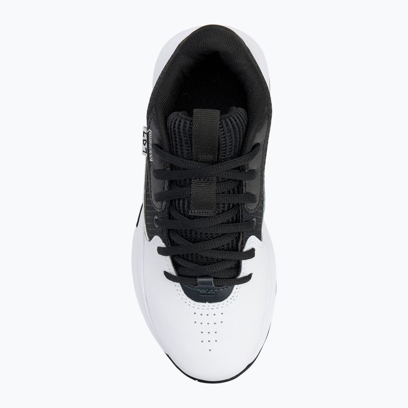 Детски баскетболни обувки Under Armour GS Lockdown 7 white/black/black 5