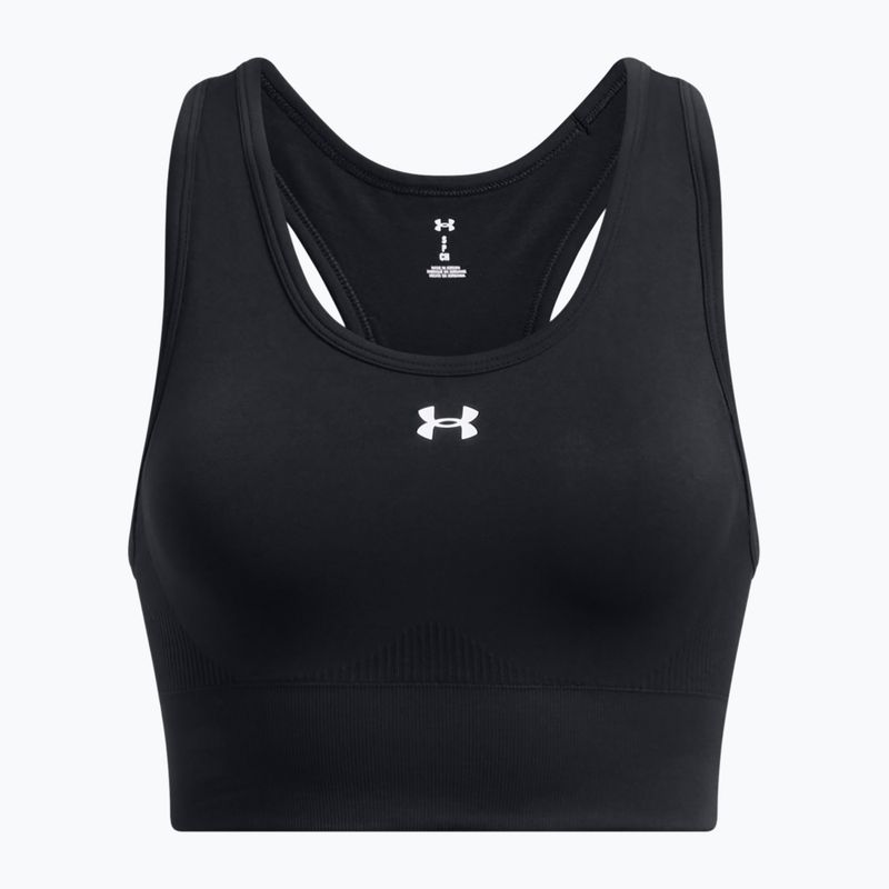 Сутиен за тренировки Under Armour Vanish Seamless Mid Branded black/white 3