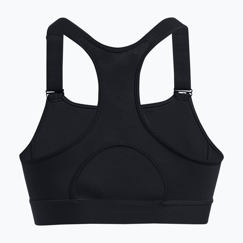 Сутиен за тренировка Under Armour HeatGear Armour High black/white 2