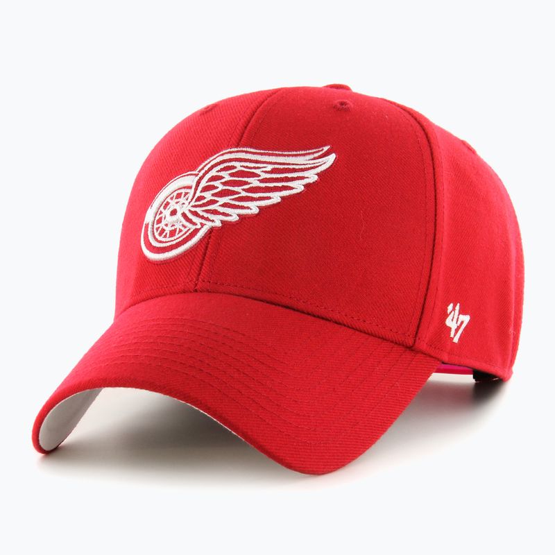 47 Марка NHL Detroit Red Wings Ballpark Snap MVP червена бейзболна шапка
