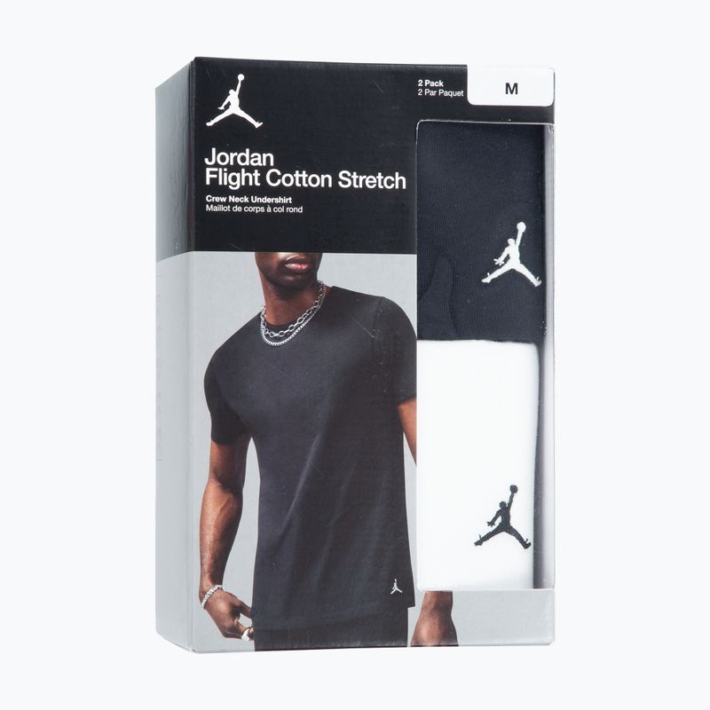 Мъжка тениска Jordan JHM Flight Base Tee 2 pcs black/white 5