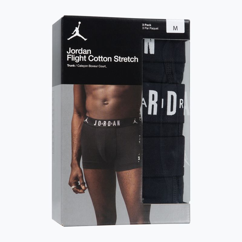 Мъжки боксерки Nike Jrdan JHM Flight Cotton Trunk 3 чифта black 6