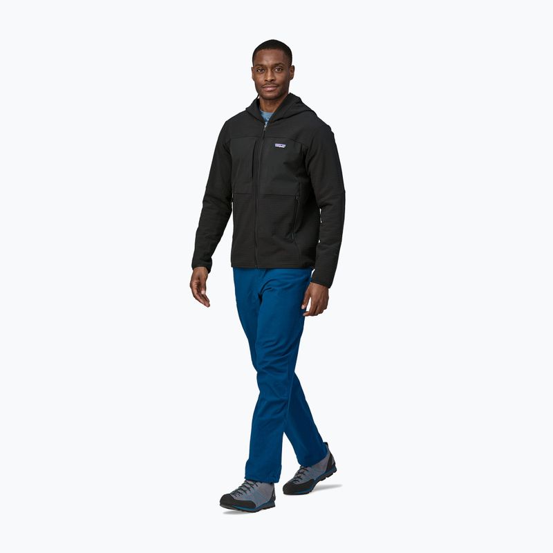 Мъжко софтшел яке Patagonia R2 TechFace Hoody black 2