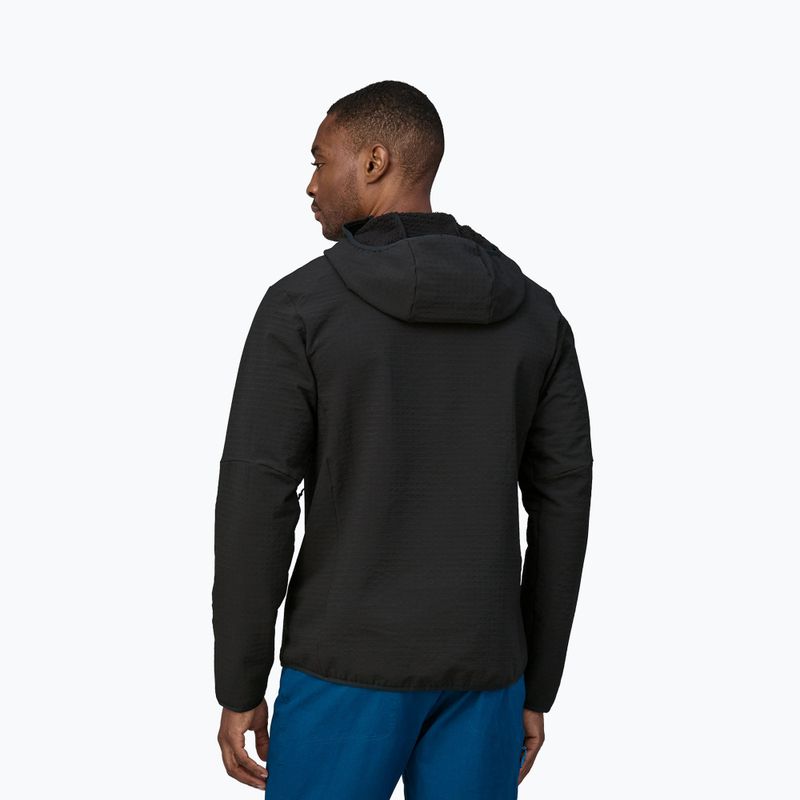 Мъжко софтшел яке Patagonia R2 TechFace Hoody black 3