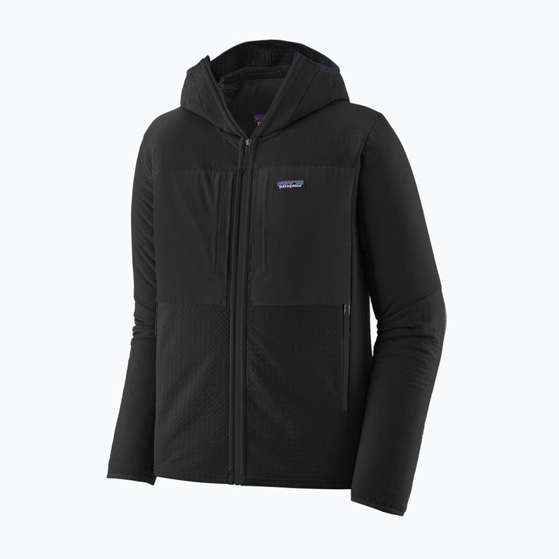 Мъжко софтшел яке Patagonia R2 TechFace Hoody black 4