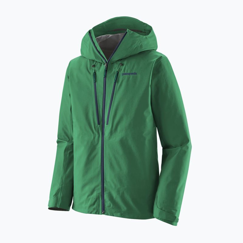 Мъжко яке за дъжд Patagonia Triolet gather green 4