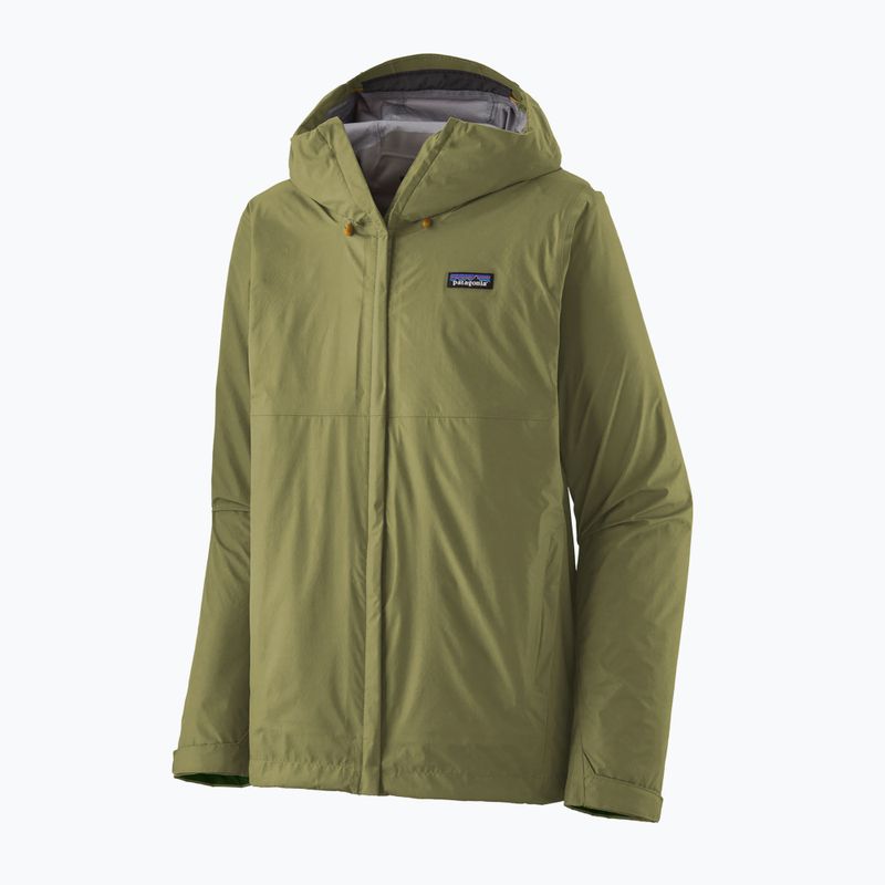 Мъжко яке за дъжд Patagonia Torrentshell 3L Rain buckhorn green 3