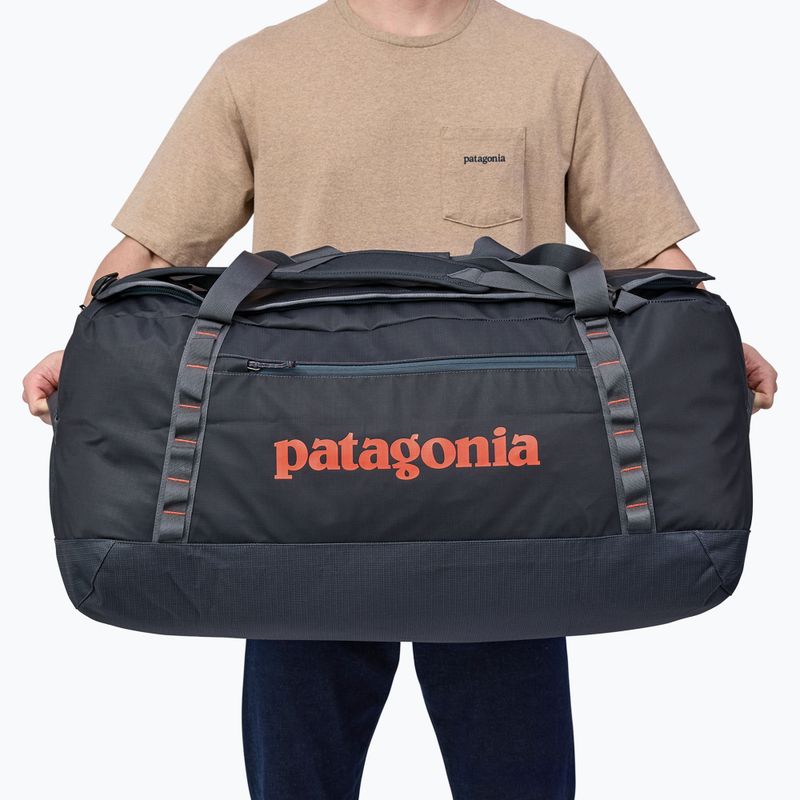 Patagonia Black Hole Duffel 100 l smolder blue пътна чанта 7