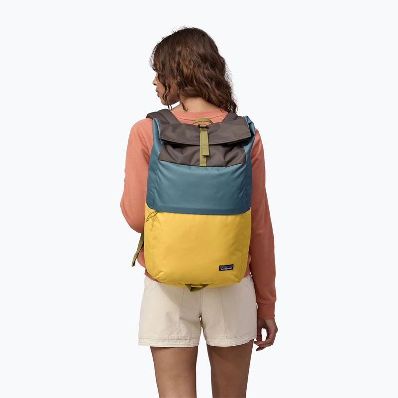 Градска раница Patagonia Fieldsmith Roll Top Pack 30 l surfboard yellow/abalone blue 6