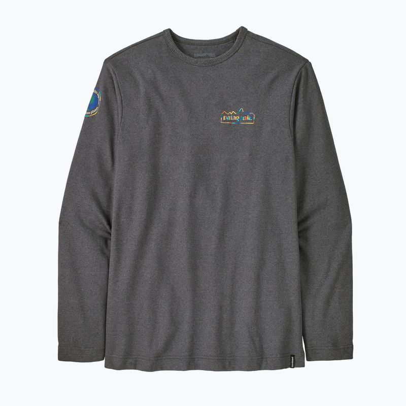 Мъжки суитшърт Patagonia Lightweight Unity Fitz Wildrise Crew ink black 3