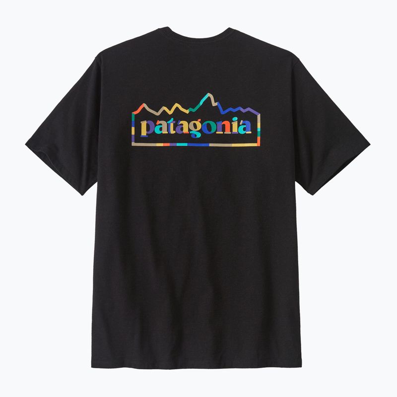 Мъжка тениска Patagonia Unity Fitz Responsibili  ink black 4