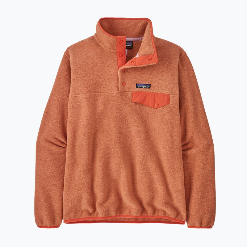 Дамски суитшърт за трекинг Patagonia LW Synch Snap-T P/O sienna clay 4