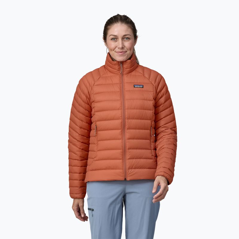 Дамско пухено яке Patagonia Down Sweater jacket sienna clay