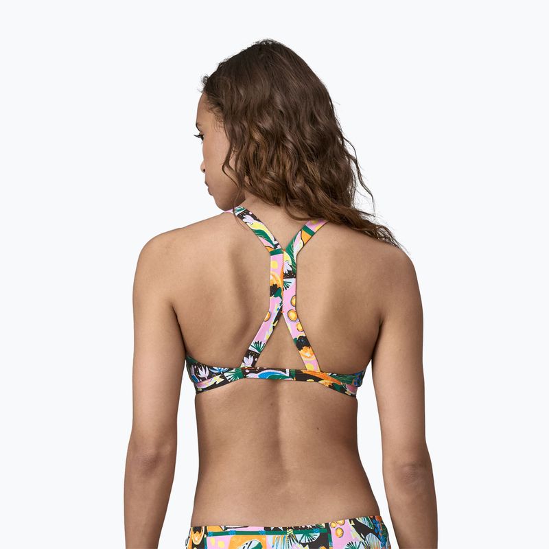 Горнище на бански костюм Patagonia Bottom Turn sland seedling / milkweed mauve 4