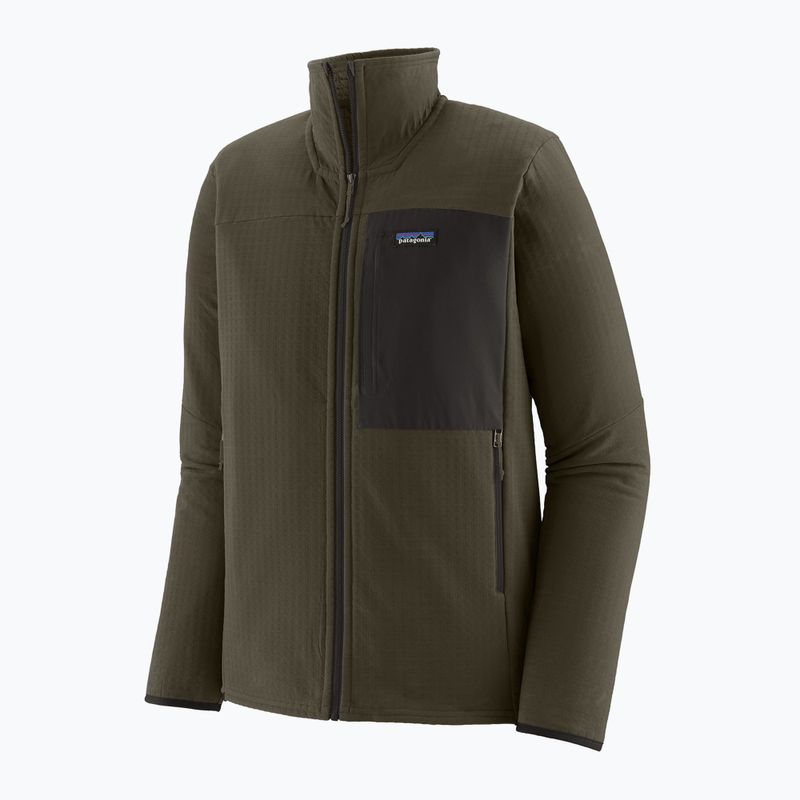 Мъжко софтшел яке Patagonia R2 TechFace pine needle green 3