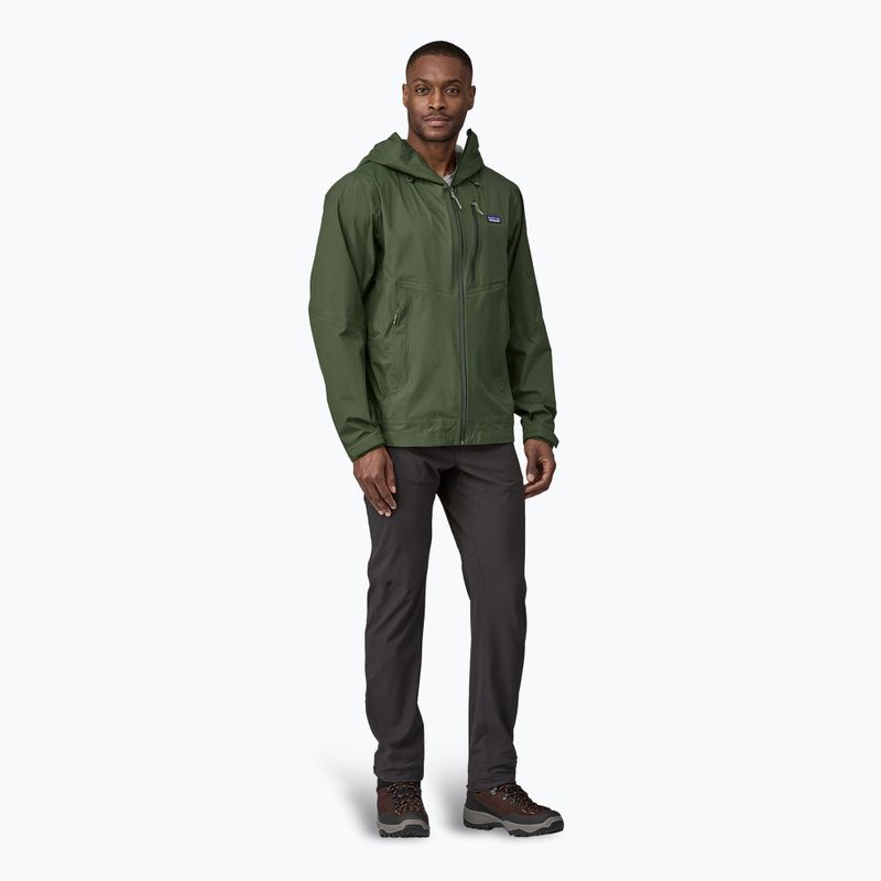 Мъжко яке за дъжд Patagonia Granite Crest Rain torrey pine green 2