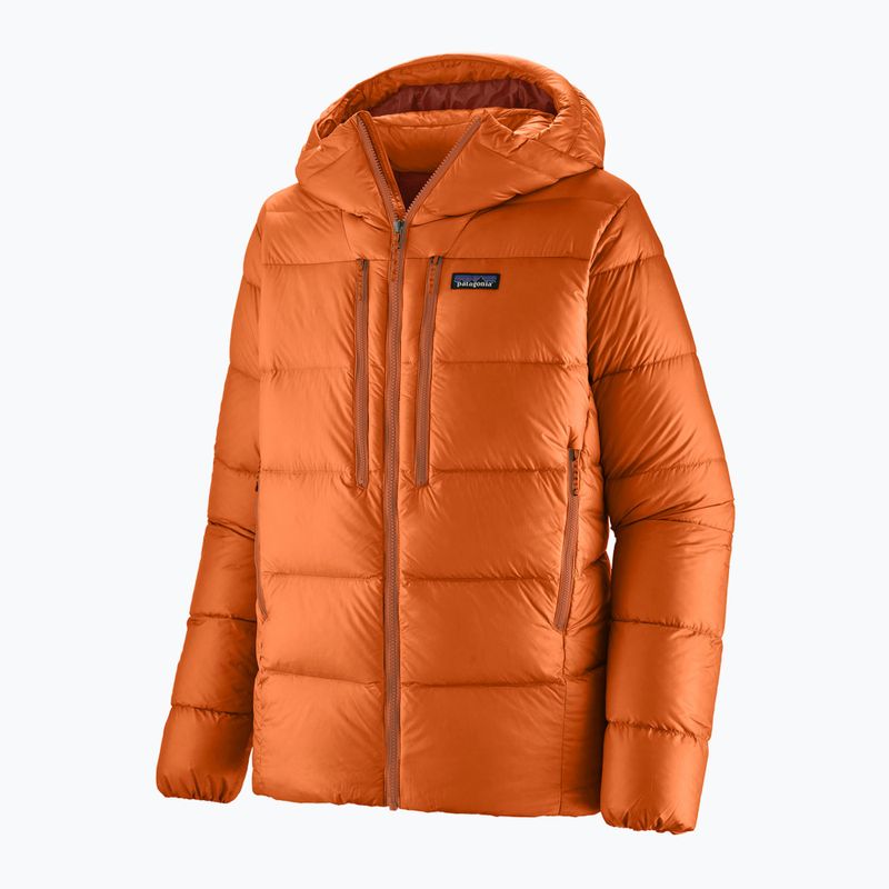 Мъжко пухено яке Patagonia Fitz Roy Down Hoody redtail rust