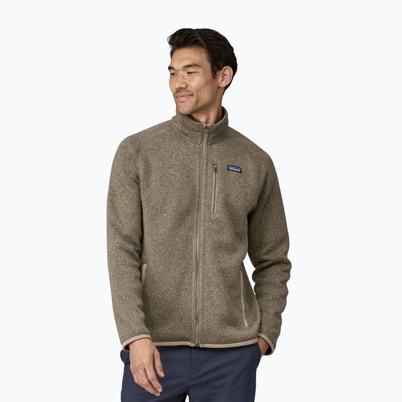 Мъжки суитшърт за трекинг Patagonia Better Sweater Fleece seabird grey