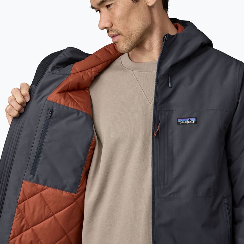 Мъжко пухено яке Patagonia Windshadow smolder blue 6