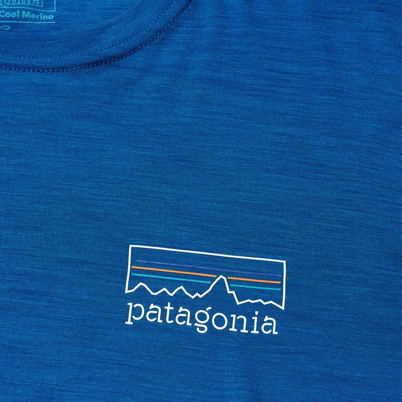 Дамска блуза с дълъг ръкав Patagonia Cap Cool Merino Blend Graphic fitz roy strata/endless blue 5