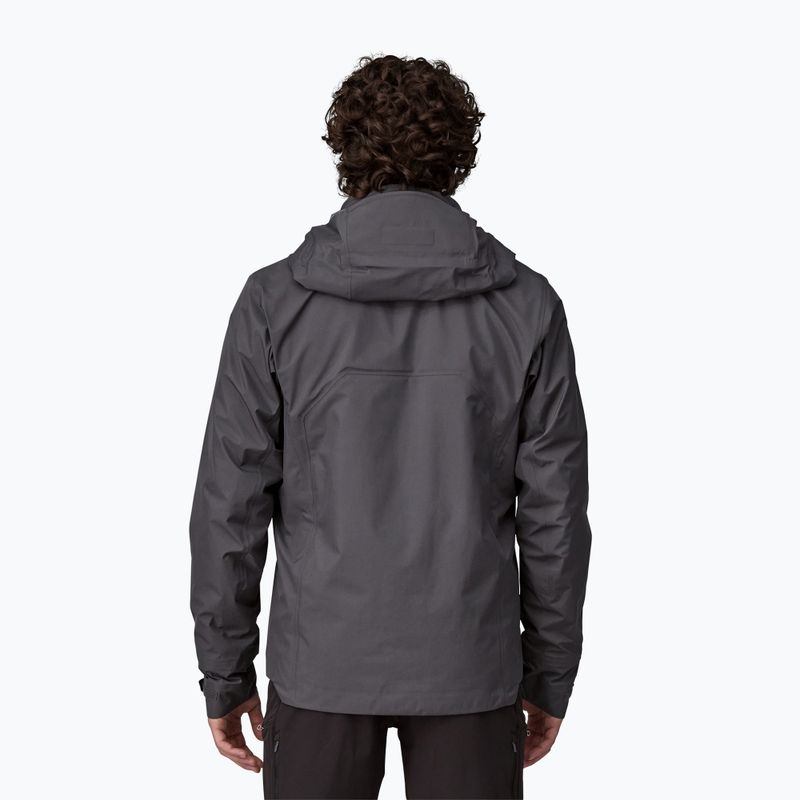 Мъжко яке за дъжд Patagonia Super Free Alpine forge grey 3