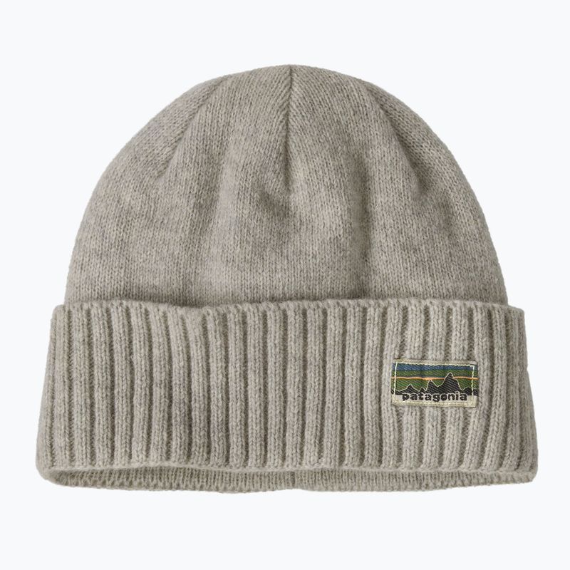 Зимна шапка Patagonia Brodeo Beanie og legacy label/crisp grey