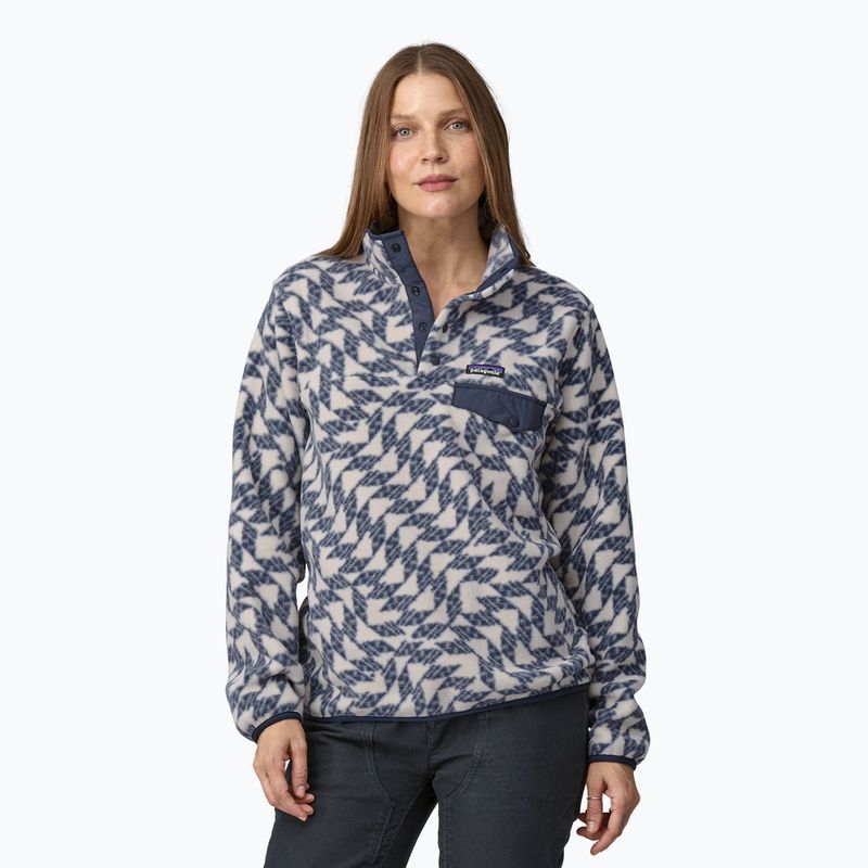 Дамска блуза Patagonia LW Synch Snap-T P/O synched flight small/natural