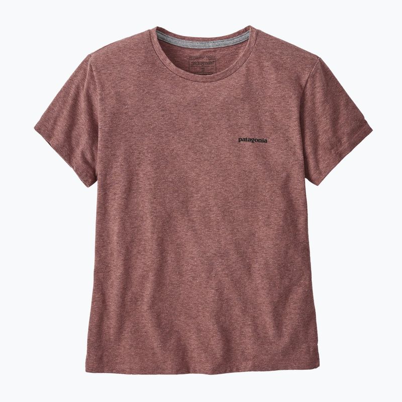 Дамска тениска Patagonia P-6 Logo Responsibili-Tee dulse mauve