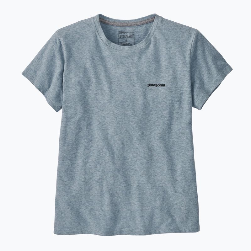 Дамска тениска Patagonia P-6 Logo Responsibili-Tee thermal blue