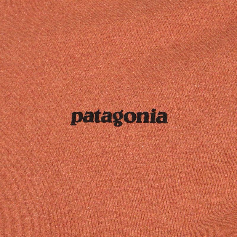 Мъжка тениска Patagonia P-6 Logo Responsibili-Tee trekking shirt redtall rust 3