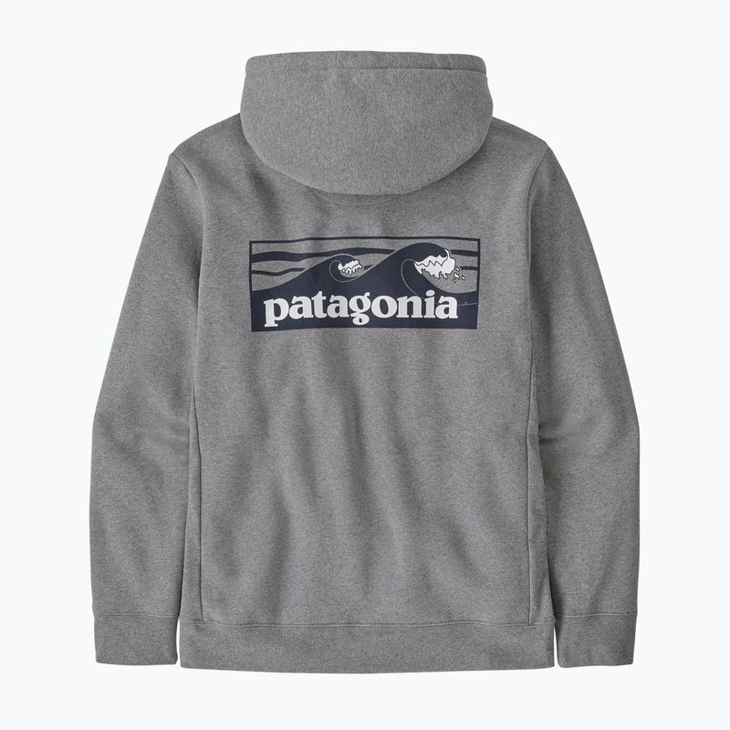 Суитшърт Patagonia Boardshort Logo Uprisal Hoody gravel heather 2