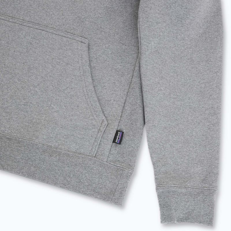 Мъжки суитшърт Patagonia Chouinard Crest Uprisal Hoody gravel heather 4