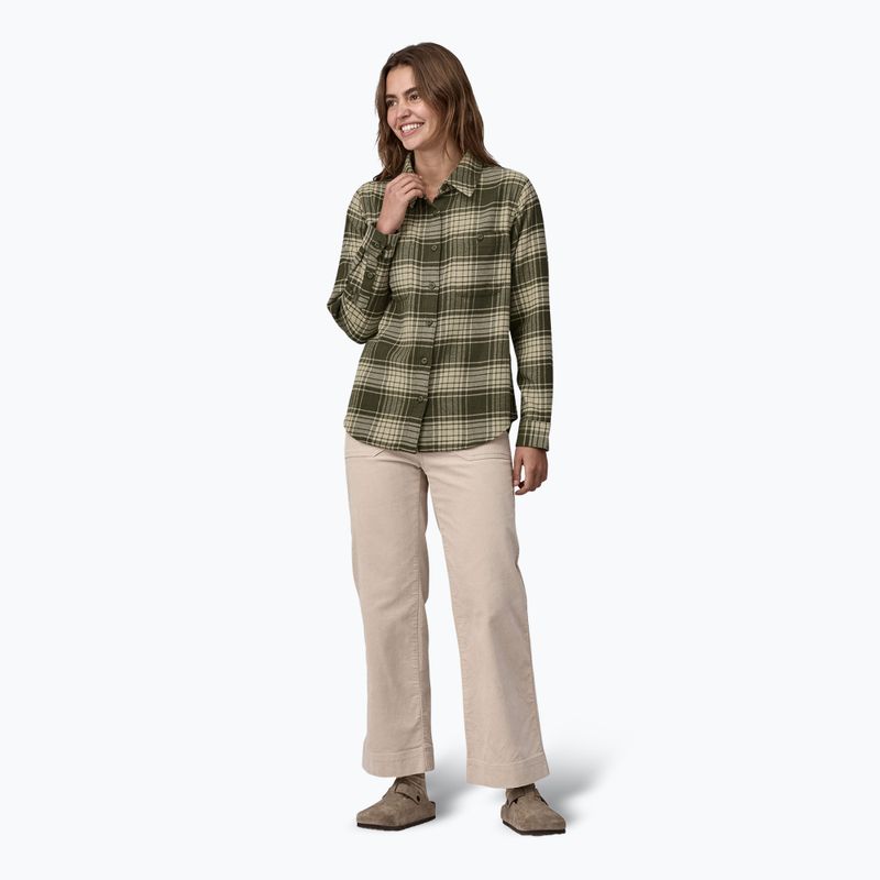 Дамска риза Patagonia Fjord Flannel cascade pine needle green 2