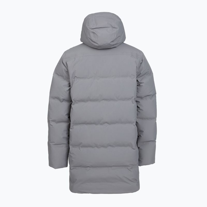 Мъжко пухено дълго яке Patagonia Jackson Glacier Down Coat Parka noble grey 2