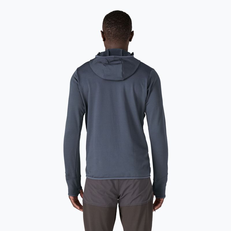 Мъжки суитшърт за трекинг Patagonia R1 Thermal Full Zip Hoody smolder blue 2