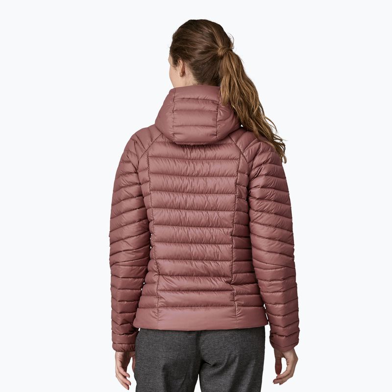 Дамски пухен пуловер с качулка Patagonia dulse mauve jacket 2