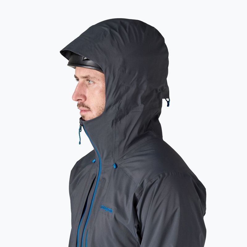 Мъжко дъждобранно яке Patagonia M10 Storm smolder blue 4