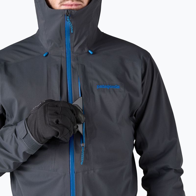 Мъжко дъждобранно яке Patagonia M10 Storm smolder blue 5