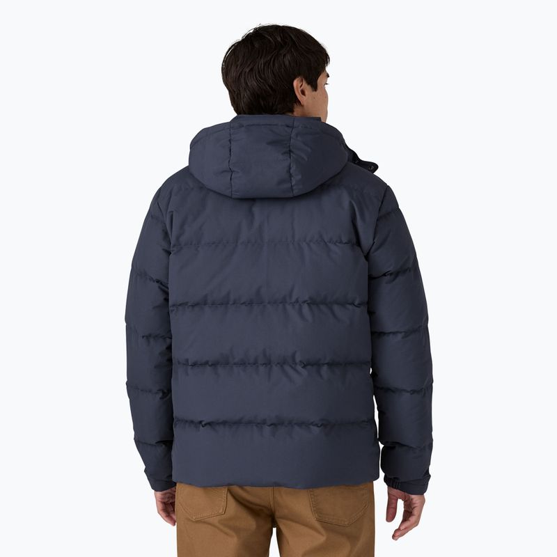 Мъжко пухено яке Patagonia Downdrift smoler blue w/burnished red 2