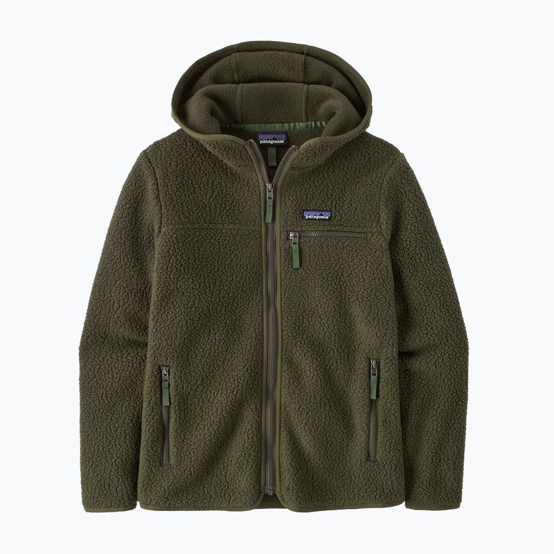 Дамски поларен суитшърт Patagonia Retro Pile Hoody pine needle green 4