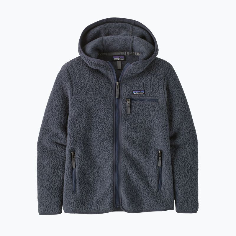 Дамски поларен суитшърт Patagonia Retro Pile Hoody smolder blue