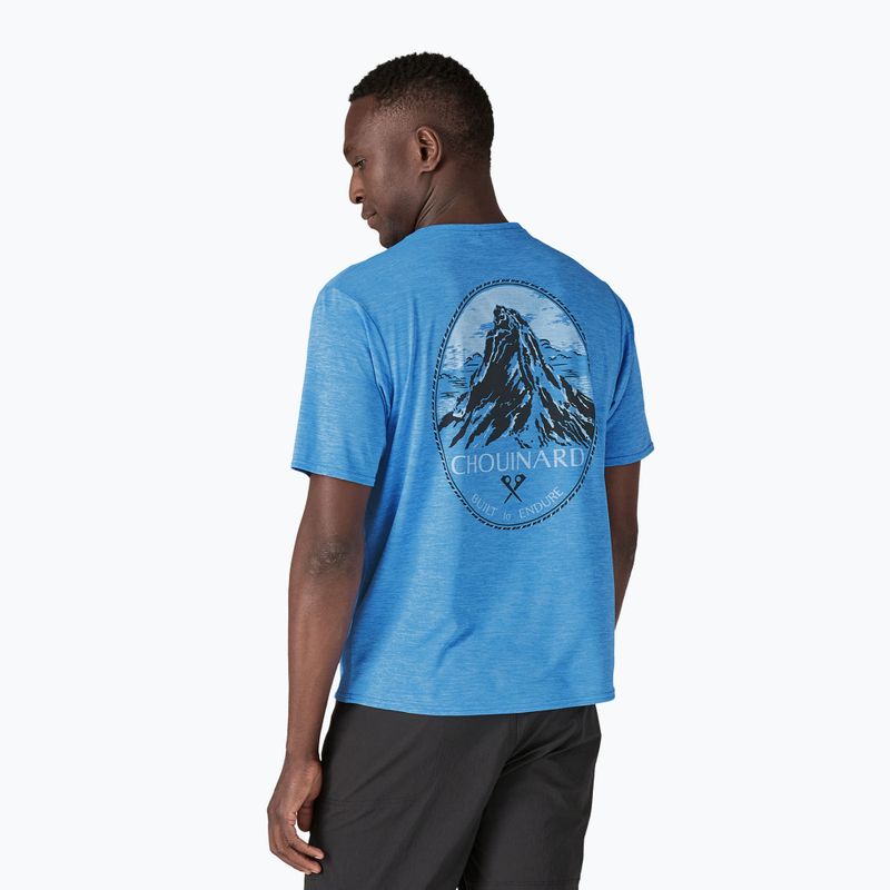 Мъжка риза Patagonia Cap Cool Daily Graphic Lands chouinard crest/vessel blue x-dye 2