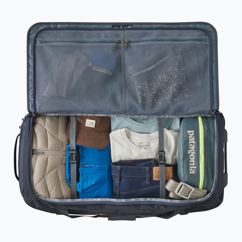 Patagonia Black Hole Wheeled Duffel 100 l smolder blue пътна чанта 3